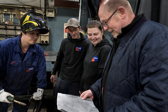 TAMU Aalborg Metal Værksted Instruktion Tegning